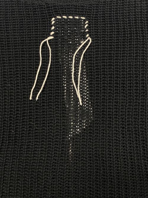 doublet（ダブレット）doublet (ダブレット) BOUNCE FUSION DRIVERS KNIT ブラック サイズ:Lの古着・服飾アイテム