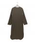 VERMEIL par iena (ヴェルメイユ パー イエナ) RELA*ION キーネックロングワンピース ブラウン サイズ:38：8000円