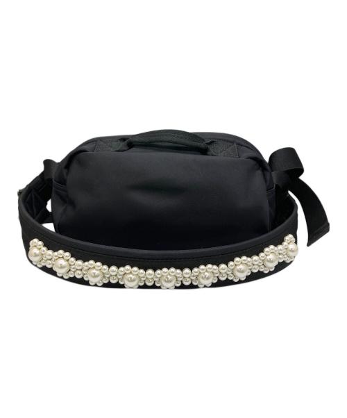 Simone Rocha（シモーネ ロシャ）Simone Rocha (シモーネ ロシャ) Beaded Classic Bow ショルダーバッグ ブラックの古着・服飾アイテム