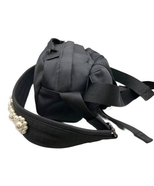 Simone Rocha（シモーネ ロシャ）Simone Rocha (シモーネ ロシャ) Beaded Classic Bow ショルダーバッグ ブラックの古着・服飾アイテム