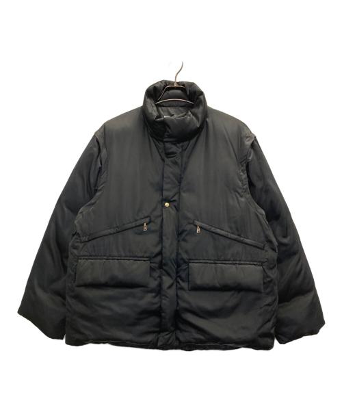 CULLNI（クルニ）CULLNI (クルニ) High Conpression Taffeta Removable Sleeves Down Jacket ブラック サイズ:2の古着・服飾アイテム