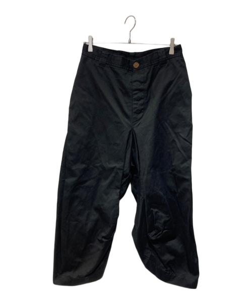 Vivienne Westwood man（ヴィヴィアン ウェストウッド マン）Vivienne Westwood man (ヴィヴィアン ウェストウッド マン) ラインデザインパンツ ブラック サイズ:48の古着・服飾アイテム