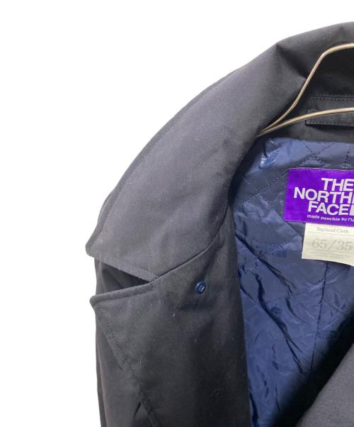 THE NORTHFACE PURPLELABEL（ザ・ノースフェイス パープルレーベル）THE NORTHFACE PURPLELABEL (ザ・ノースフェイス パープルレーベル) ステンカラーコート ブラック サイズ:Ｌの古着・服飾アイテム