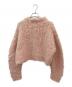CLANE (クラネ) SHAGGY SHORT KNIT CARDIGAN ピンク サイズ:1：20000円
