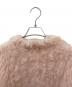 中古・古着 CLANE (クラネ) SHAGGY SHORT KNIT CARDIGAN ピンク サイズ:1：20000円