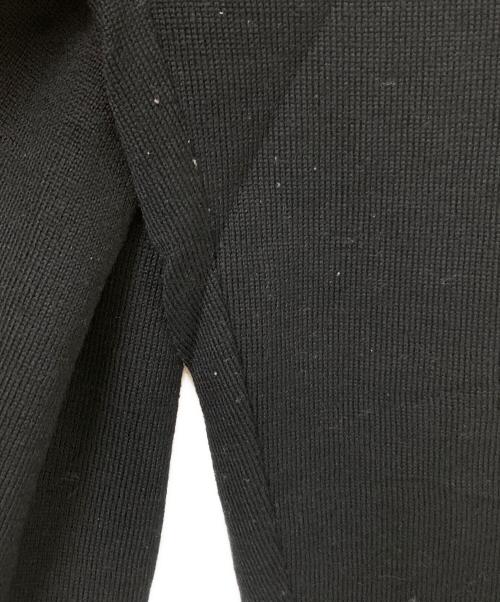 ETRO（エトロ）ETRO (エトロ) シルク切替カーディガン ブラック サイズ:44の古着・服飾アイテム