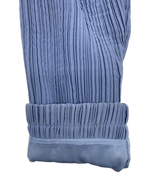 Ameri（アメリ）Ameri (アメリ) OTONA PLEAT BELT JACKET SET ブルー サイズ:ジャケット/Free、パンツ/Sの古着・服飾アイテム