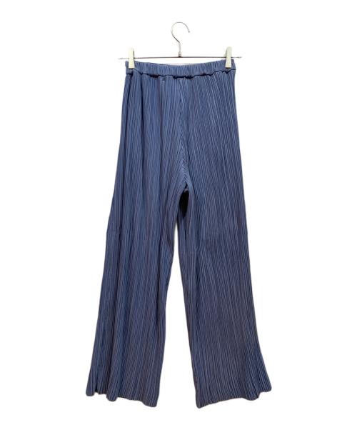 Ameri（アメリ）Ameri (アメリ) OTONA PLEAT BELT JACKET SET ブルー サイズ:ジャケット/Free、パンツ/Sの古着・服飾アイテム