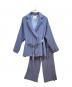 Ameri（アメリ）の古着「OTONA PLEAT BELT JACKET SET」｜ブルー