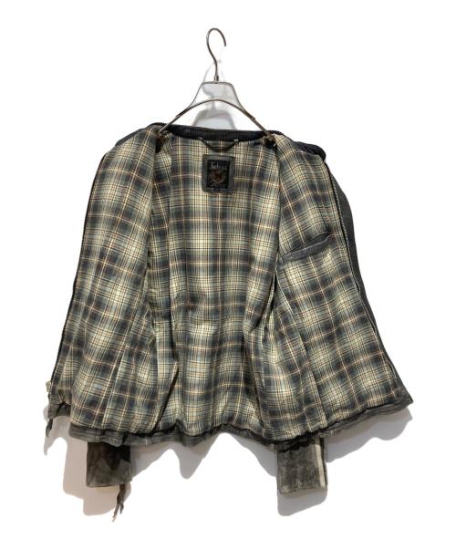 Schott（ショット）Schott (ショット) クラシックレーサージャケット グレー サイズ:Mの古着・服飾アイテム
