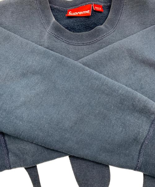 SUPREME（シュプリーム）SUPREME (シュプリーム) Sup Crewneck ネイビー×ホワイト サイズ:Sの古着・服飾アイテム