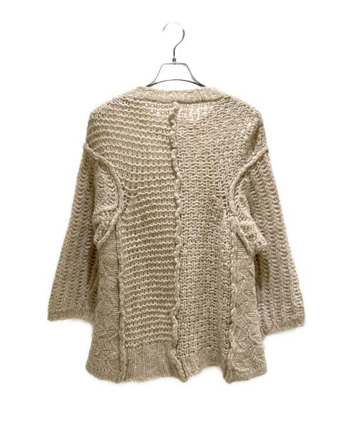 Maison Margiela（メゾンマルジェラ）Maison Margiela (メゾンマルジェラ) Alpaca and wool sweater/ローゲージニット アイボリー サイズ:Sの古着・服飾アイテム