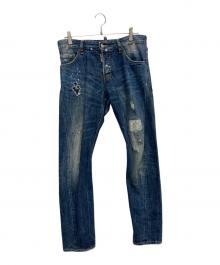 DSQUARED2（ディースクエアード）の古着「デニムパンツ　S71LA0762」｜インディゴ