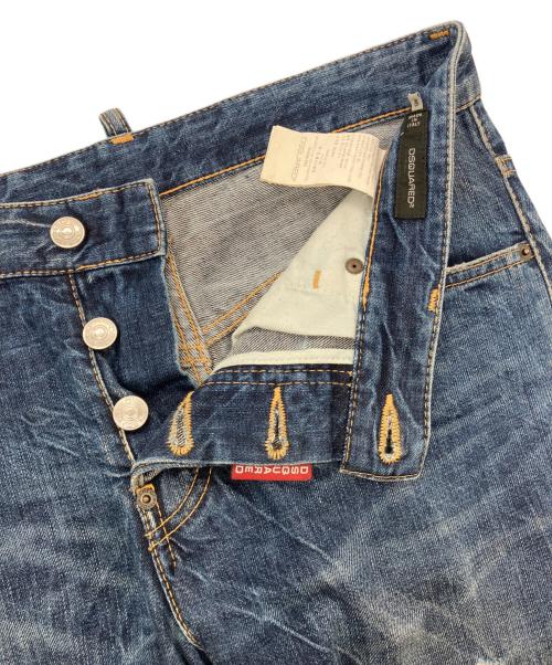 DSQUARED2（ディースクエアード）DSQUARED2 (ディースクエアード) デニムパンツ　S71LA0762 インディゴ サイズ:46の古着・服飾アイテム