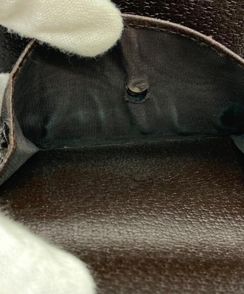 GUCCI（グッチ）GUCCI (グッチ) 2つ折り財布 ブラウンの古着・服飾アイテム