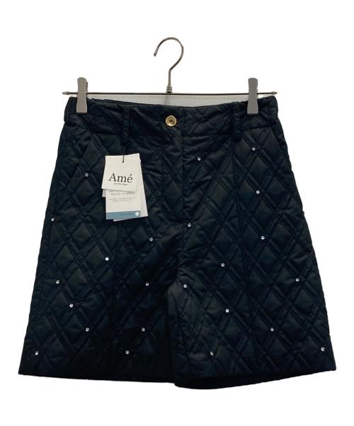 Ame no chi Hare（アメノチハレ）Ame no chi Hare (アメノチハレ) キルティング ショートパンツ ブラック サイズ:S 未使用品の古着・服飾アイテム