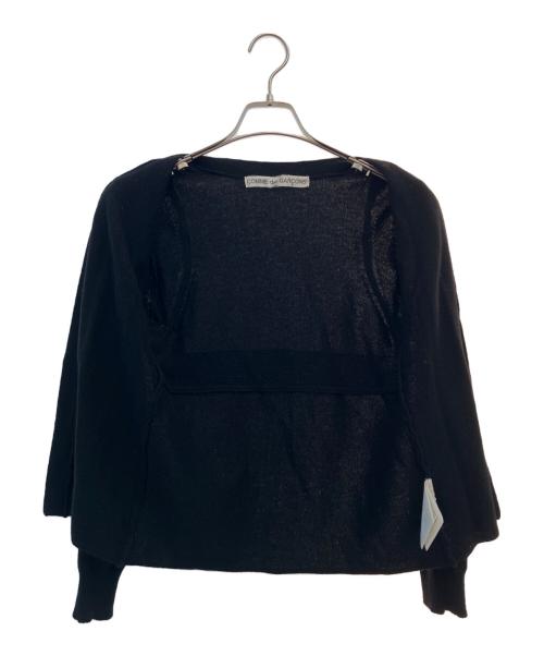 COMME des GARCONS（コムデギャルソン）COMME des GARCONS (コムデギャルソン) ウールVネックカーディガン ブラック サイズ:不明の古着・服飾アイテム