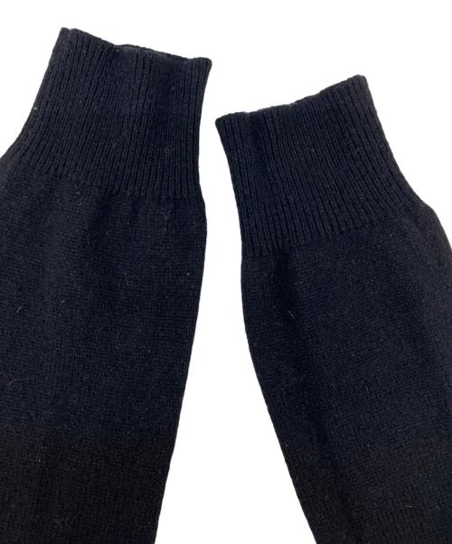 COMME des GARCONS（コムデギャルソン）COMME des GARCONS (コムデギャルソン) ウールVネックカーディガン ブラック サイズ:不明の古着・服飾アイテム