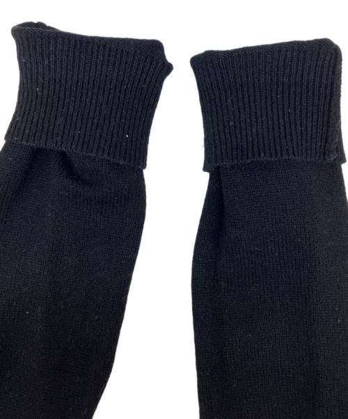 COMME des GARCONS（コムデギャルソン）COMME des GARCONS (コムデギャルソン) ウールVネックカーディガン ブラック サイズ:不明の古着・服飾アイテム