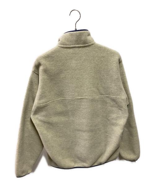 Patagonia（パタゴニア）Patagonia (パタゴニア) シンチラスナップTフリースジャケット アイボリー サイズ:Mの古着・服飾アイテム