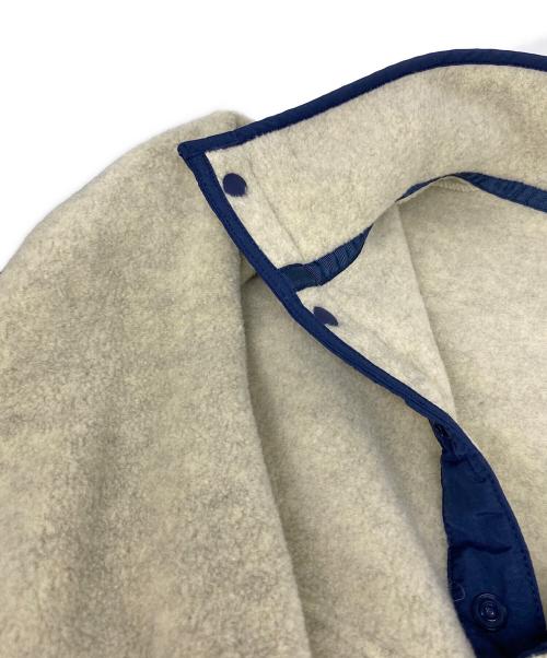 Patagonia（パタゴニア）Patagonia (パタゴニア) シンチラスナップTフリースジャケット アイボリー サイズ:Mの古着・服飾アイテム