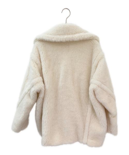MaxMara（マックスマーラ）MaxMara (マックスマーラ) テディベアアイコンコート アイボリー サイズ:XSの古着・服飾アイテム