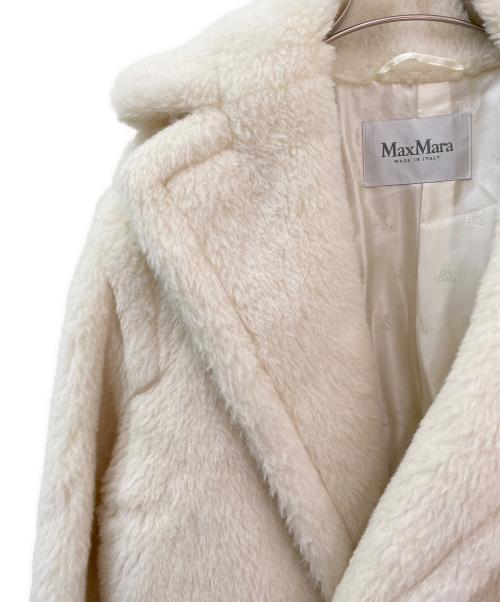 MaxMara（マックスマーラ）MaxMara (マックスマーラ) テディベアアイコンコート アイボリー サイズ:XSの古着・服飾アイテム