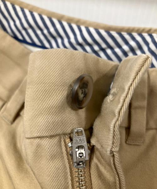 HUMAN WOMAN（ヒューマンウーマン）HUMAN WOMAN (ヒューマンウーマン) 甘撚オーガニックCチノパンツ ベージュ サイズ:Lの古着・服飾アイテム