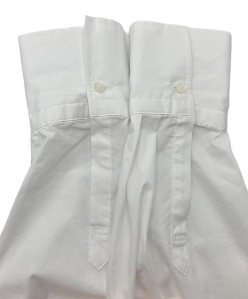 Spick and Span（スピック＆スパン）Spick and Span (スピック＆スパン) CO/PEヘムギャザーシャツ ホワイト サイズ:Freeの古着・服飾アイテム