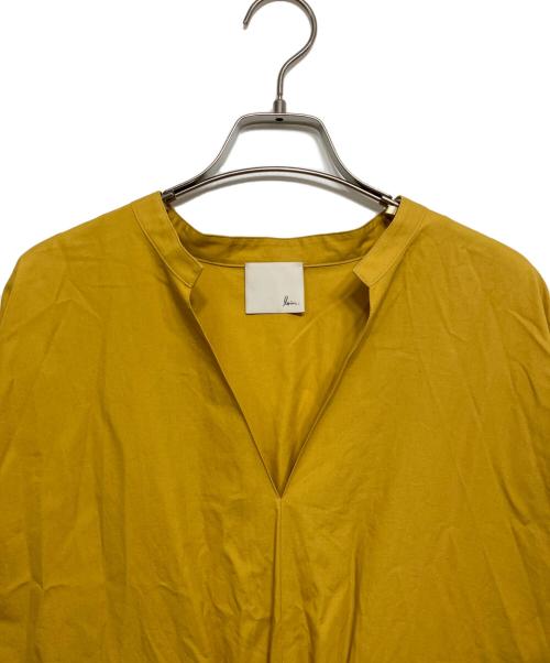 loin.（ロワン）loin. (ロワン) Vネックロングワンピース イエロー サイズ:36の古着・服飾アイテム