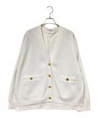 CADUNEカデュネ）の古着「カーディガン」｜ホワイト
