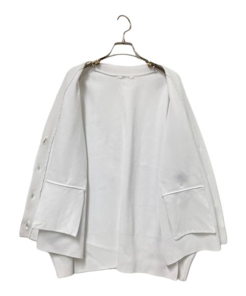 CADUNE（カデュネ）CADUNE (カデュネ) カーディガン ホワイト サイズ:38の古着・服飾アイテム