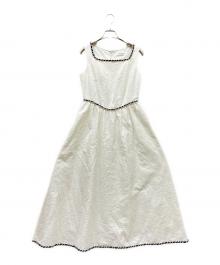 HER LIP TO（ハーリップトゥ）の古着「Monaco Tweed Dress」｜ホワイト
