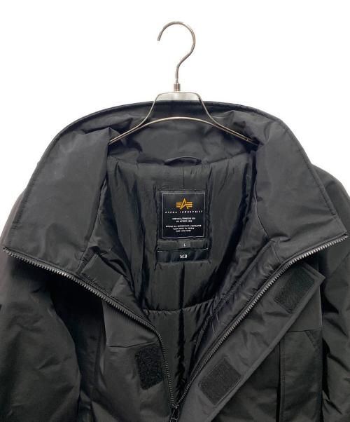 ALPHA INDUSTRIES（アルファインダストリーズ）ALPHA INDUSTRIES (アルファインダストリーズ) MBハイエンドモンスターパーカ ブラック サイズ:Ｌの古着・服飾アイテム