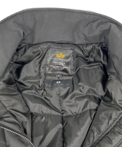 ALPHA INDUSTRIES（アルファインダストリーズ）ALPHA INDUSTRIES (アルファインダストリーズ) MBハイエンドモンスターパーカ ブラック サイズ:Ｌの古着・服飾アイテム