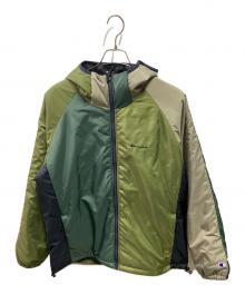 Champion（チャンピオン）の古着「Padded Jacket」｜グリーン