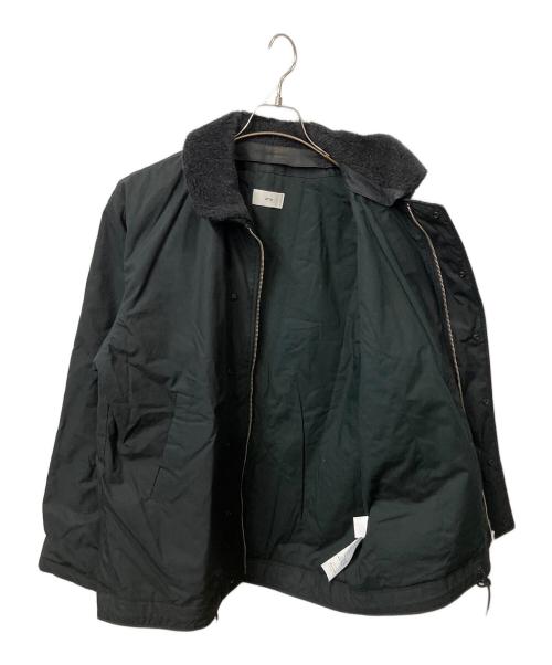 ATON（エイトン）ATON (エイトン) NIDOM WEATHER DECK JACKET ブラック サイズ:２の古着・服飾アイテム