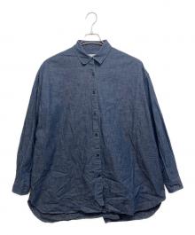 journal standard luxe（ジャーナルスタンダード ラックス）の古着「シャンブレー レギュラーカラーBigシャツ」｜インディゴ