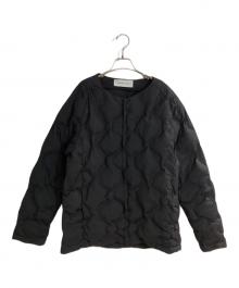 MINOTAUR INST.（ミノトールインスト）の古着「CRIMP QUILTED LINER」｜ブラック