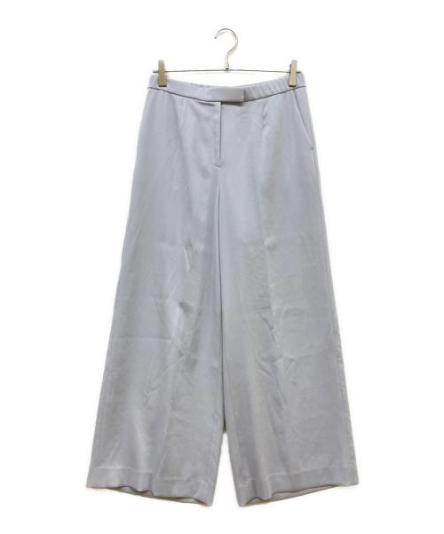 BOURGE（ブルージュ）BOURGE (ブルージュ) ノーカラーVネックジャケット&ワイドパンツ ライトグレー サイズ:11の古着・服飾アイテム