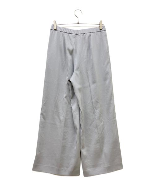 BOURGE（ブルージュ）BOURGE (ブルージュ) ノーカラーVネックジャケット&ワイドパンツ ライトグレー サイズ:11の古着・服飾アイテム