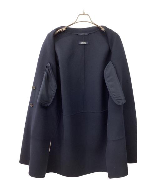 'S Max Mara（エスマックスマーラ）'S Max Mara (エスマックスマーラ) コート ネイビー サイズ:42の古着・服飾アイテム
