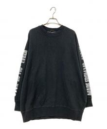 DEUXIEME CLASSE（ドゥーズィエム クラス）の古着「LOVE A PEACE スウェット」｜ブラック