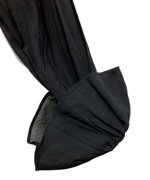 Spick and Span（スピック＆スパン）Spick and Span (スピック＆スパン) コットンボイルタックフリルブラウス ブラック サイズ:表記なし 未使用品の古着・服飾アイテム