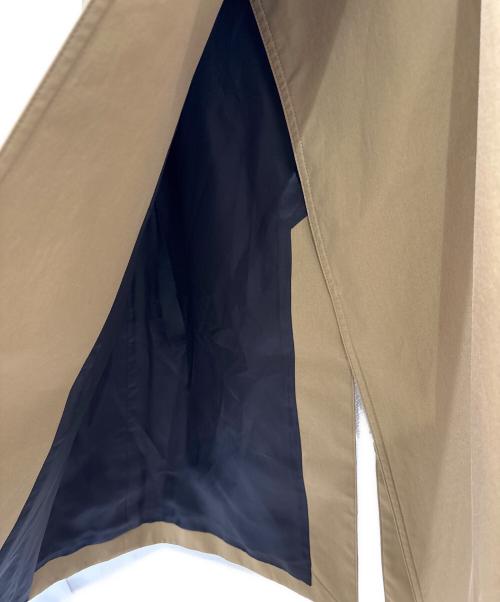 CELINE（セリーヌ）CELINE (セリーヌ) ベルト付き ロングラップスカート カーキ サイズ:36の古着・服飾アイテム