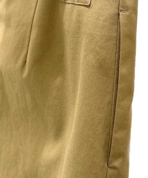 CELINE（セリーヌ）CELINE (セリーヌ) ベルト付き ロングラップスカート カーキ サイズ:36の古着・服飾アイテム