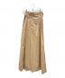 CELINE (セリーヌ) ロングラップスカート ベージュ サイズ:34：22000円