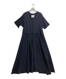 JIL SANDER（ジルサンダー）の古着「Marabela F Dress」｜ネイビー