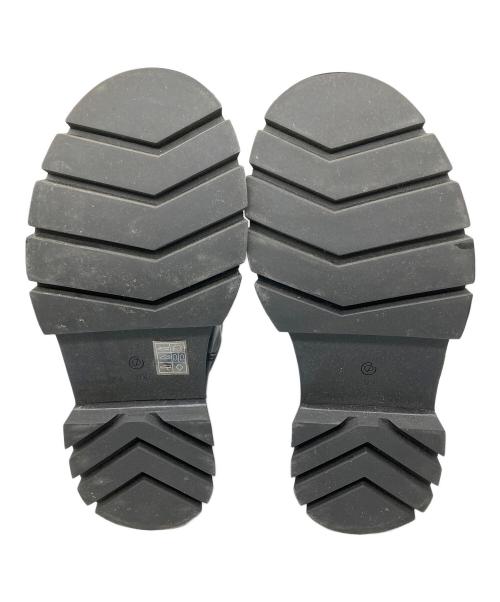 3.1 phillip lim（スリーワンフィリップリム）3.1 phillip lim (スリーワンフィリップリム) Kate ラグソールダブルジップブーツ ブラック サイズ:37 1/2の古着・服飾アイテム