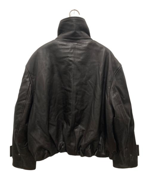 PRANK PROJECT（プランクプロジェクト）PRANK PROJECT (プランクプロジェクト) SHEEP Leather High Neck Blouson/シープ・レザー・ハイ・ネック・ブルゾン ブラウン サイズ:FREEの古着・服飾アイテム